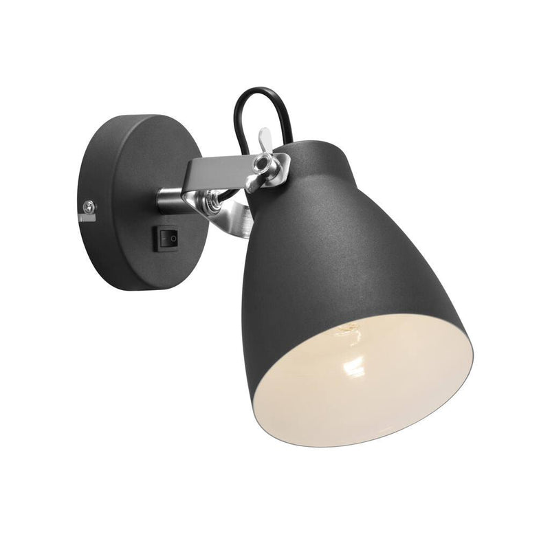 Largo Væglampe E27, Sort - Nordlux