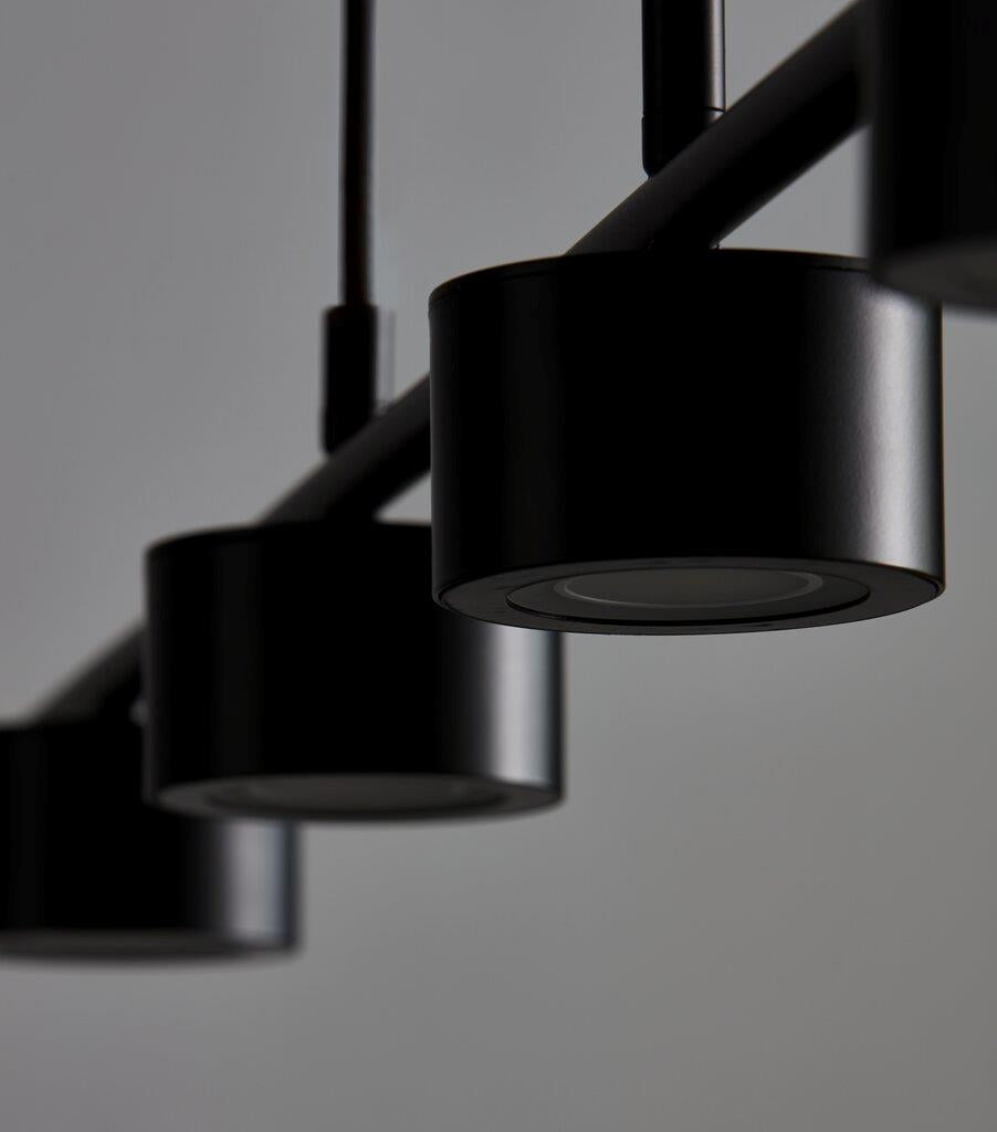 Nordlux - Clyde 4-Skinne LED, Sort