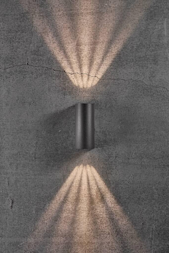 Nordlux - Asbol LED Væg, Sort