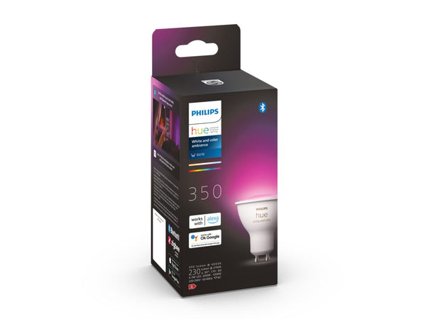 Philips Hue Spot 4,3W 350lm v.4000K WCA GU10 1P BT