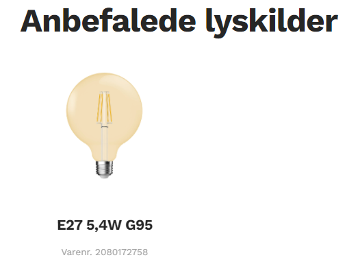 Josefine 6-Pendel E27 Matsort
