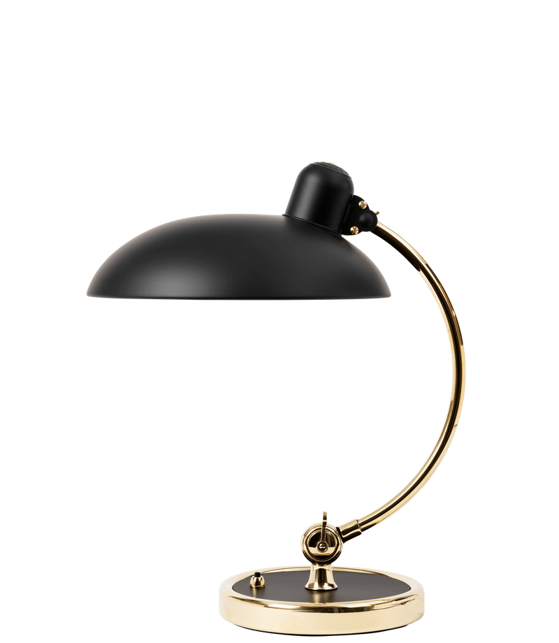 KAISER IDELL™ 6631-T Luxus Bordlampe, Matt Black & Brass