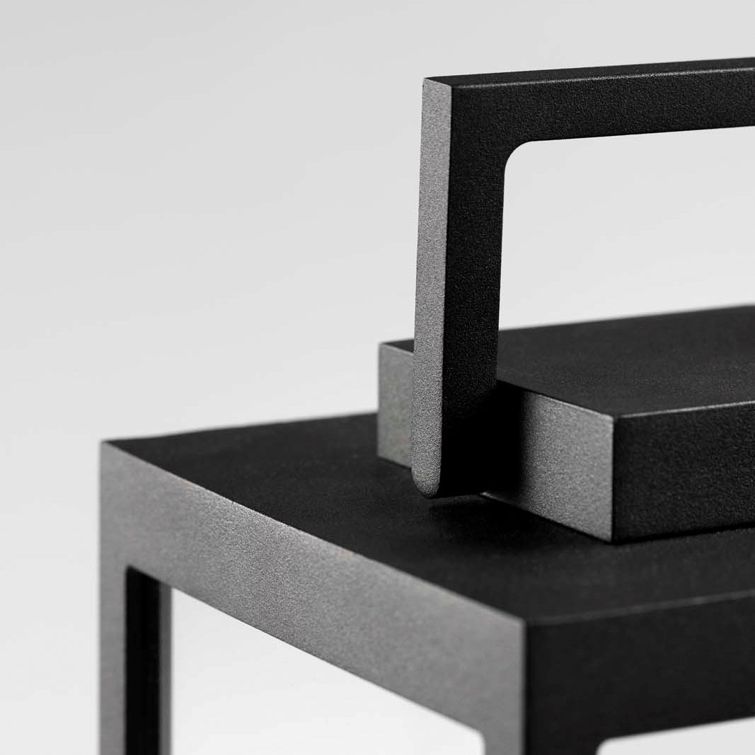 Lantern Table T2 8W LED IP54 2700K Sort