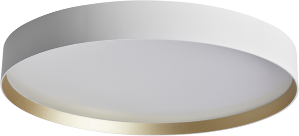 LOOM Design Lucia 805-009 Hvid/Guld Ø60 - Loftslampe