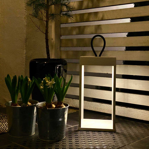 LOOM Design Lucerna 30 Lanterne White Battery Led - Batterilampe