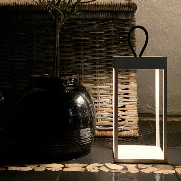 LOOM Design Lucerna 30 Lanterne White Battery Led - Batterilampe