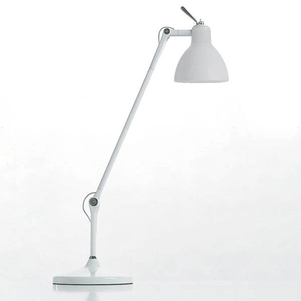 Luxy T1 Bordlampe Hvid, satin hvidt glas - Rotaliana