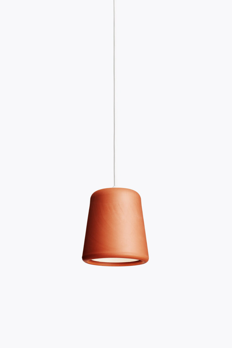 New Works lamper pendler | Material Pendel, Terracotta 