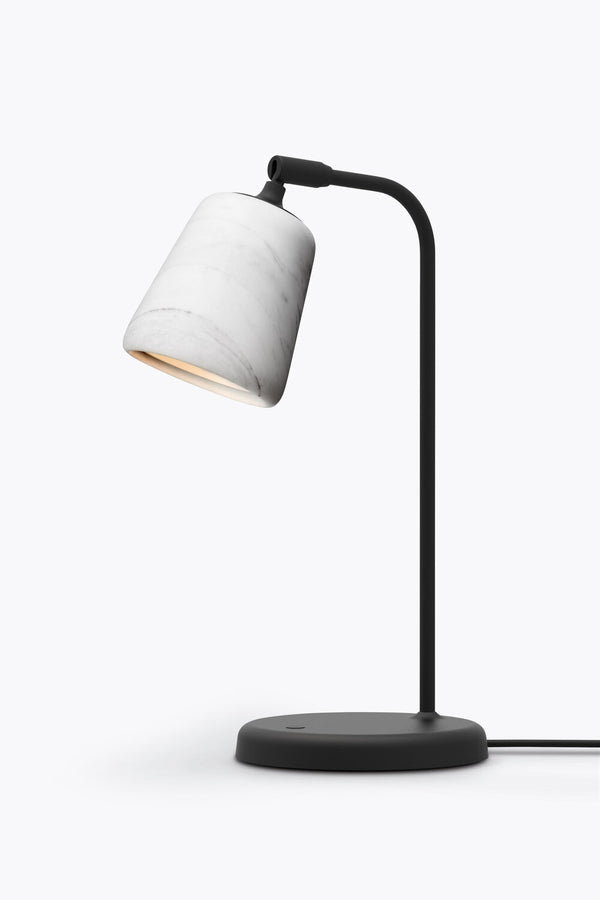 Material Væglampe, Hvid Marmor - New Works