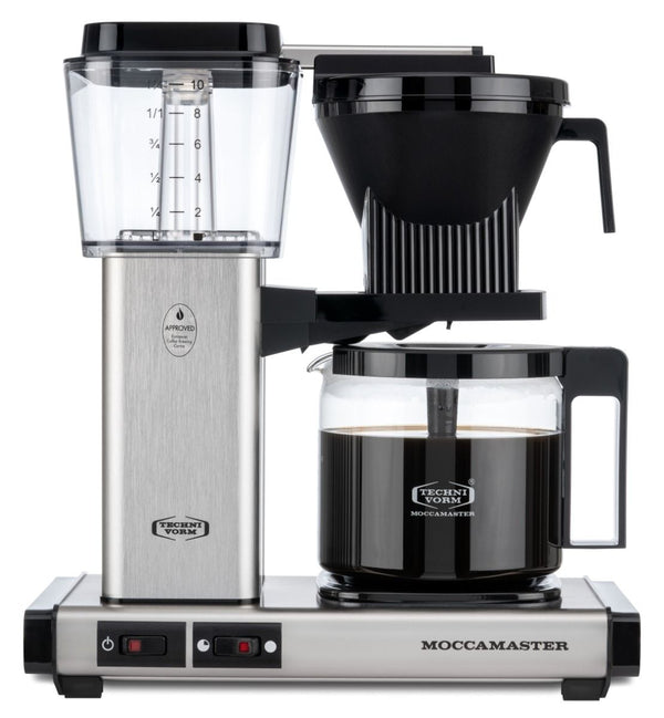 Moccamaster Automatic Brushed Silver - Kaffemaskine