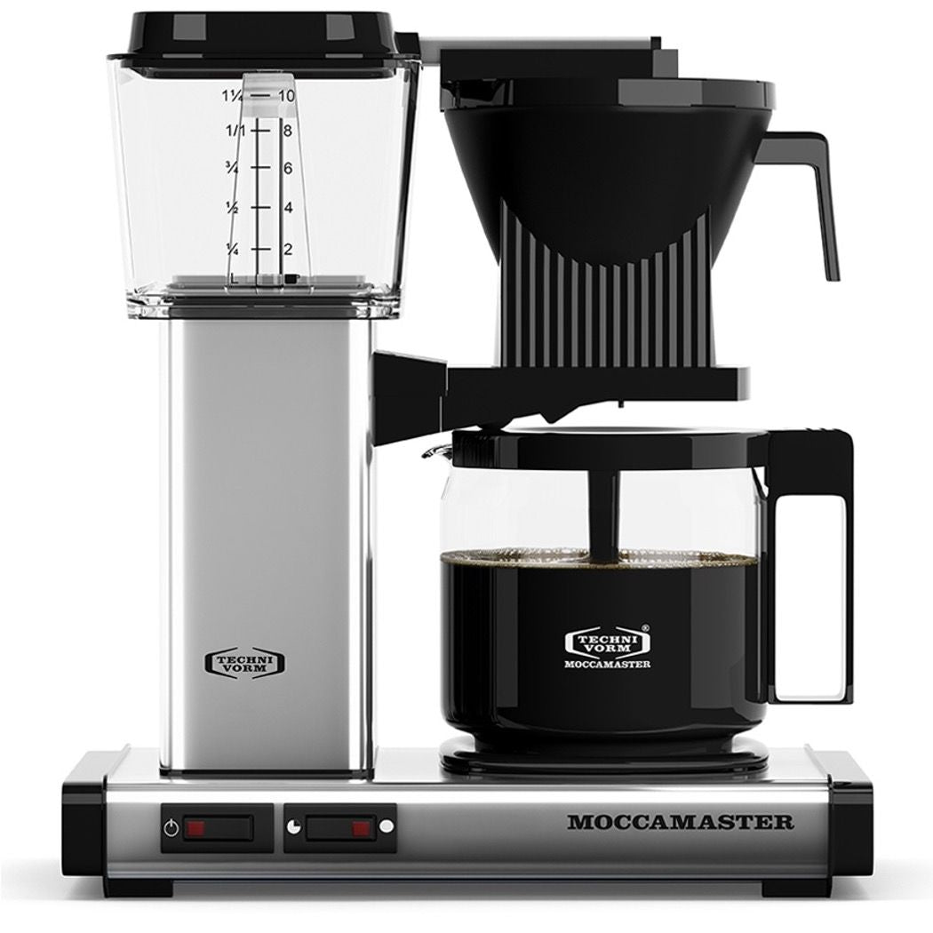 Moccamaster Automatic Polished Silver - Kaffemaskine