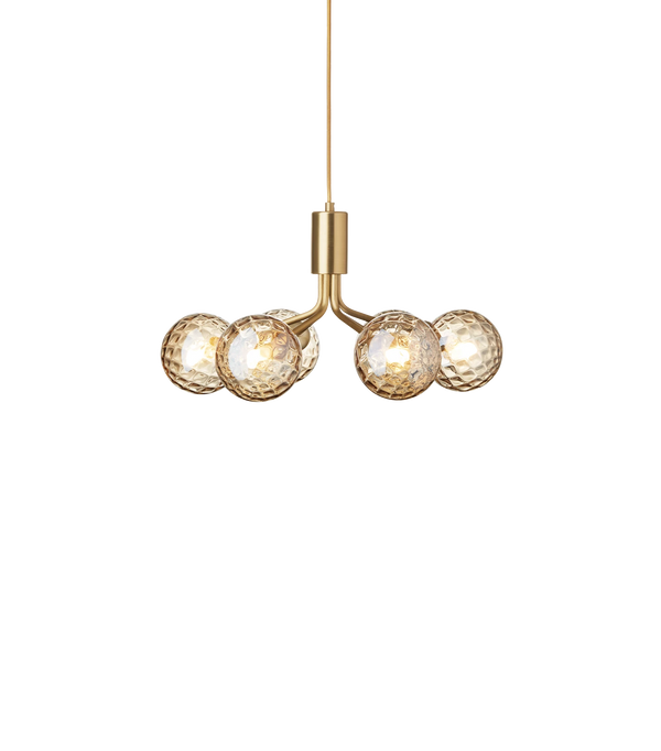 Apiales 6 - Brushed Brass/Optic Gold