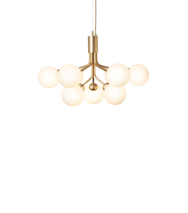 Apiales 9 - Brushed Brass/Opal