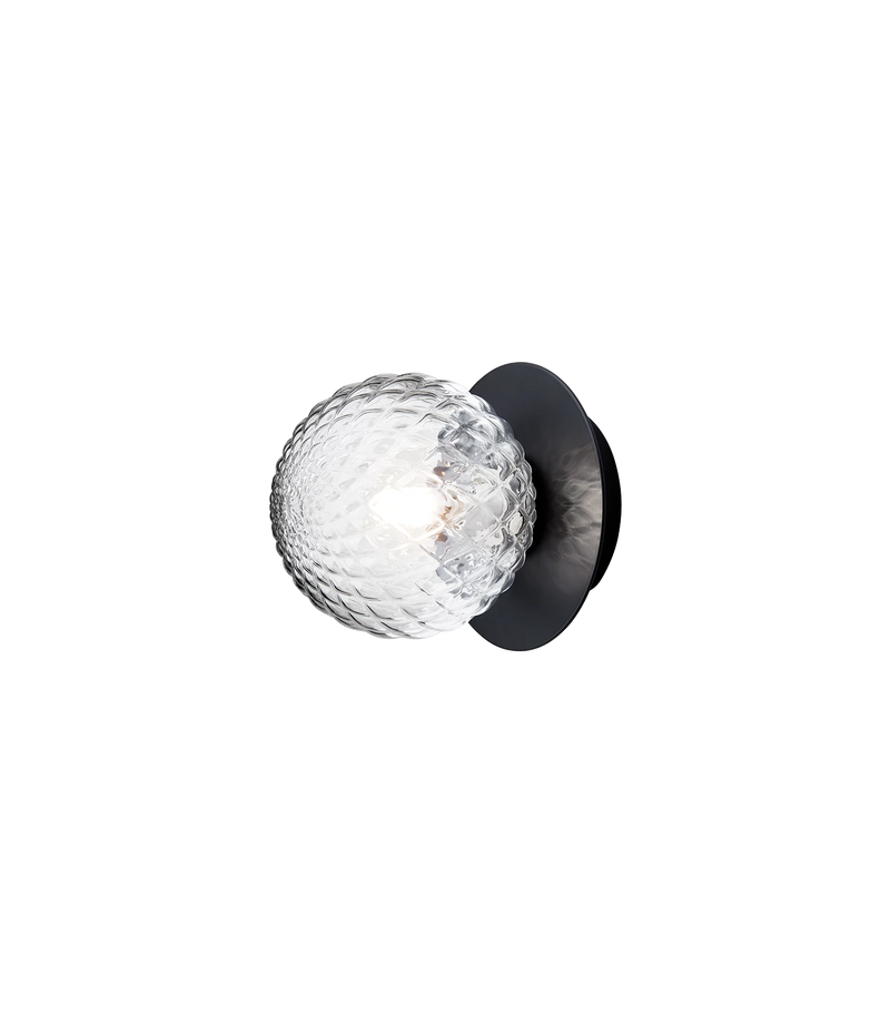 Liila 1 Small IP44 - Black/Optic Clear