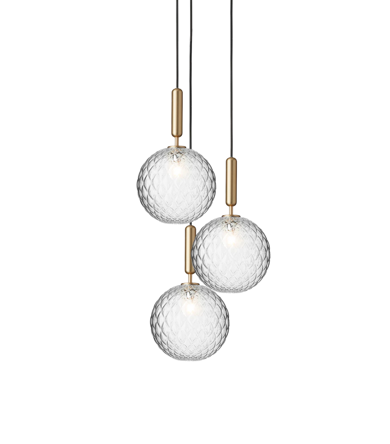 Miira 3 Large - Brass/Optic Clear