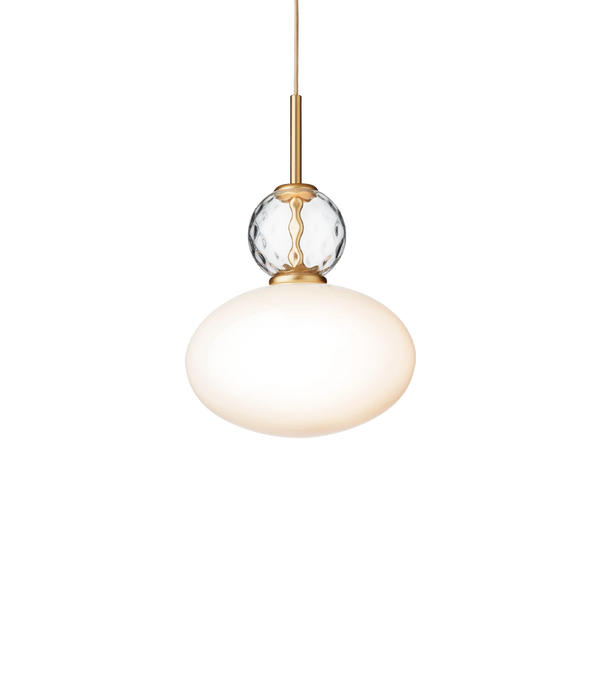 Rizzatto 32 - Satin Brass/Opal