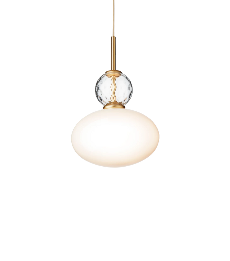 Rizzatto 32 - Satin Brass/Opal