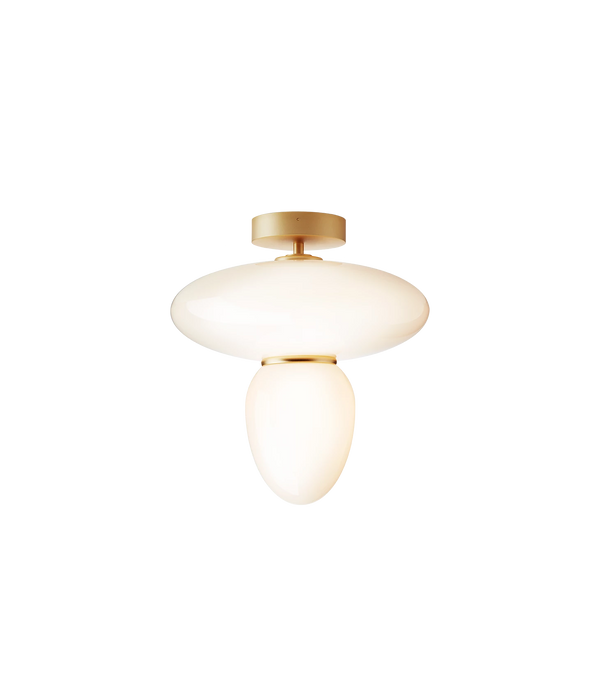 Rizzatto 42 - Satin Brass/Opal