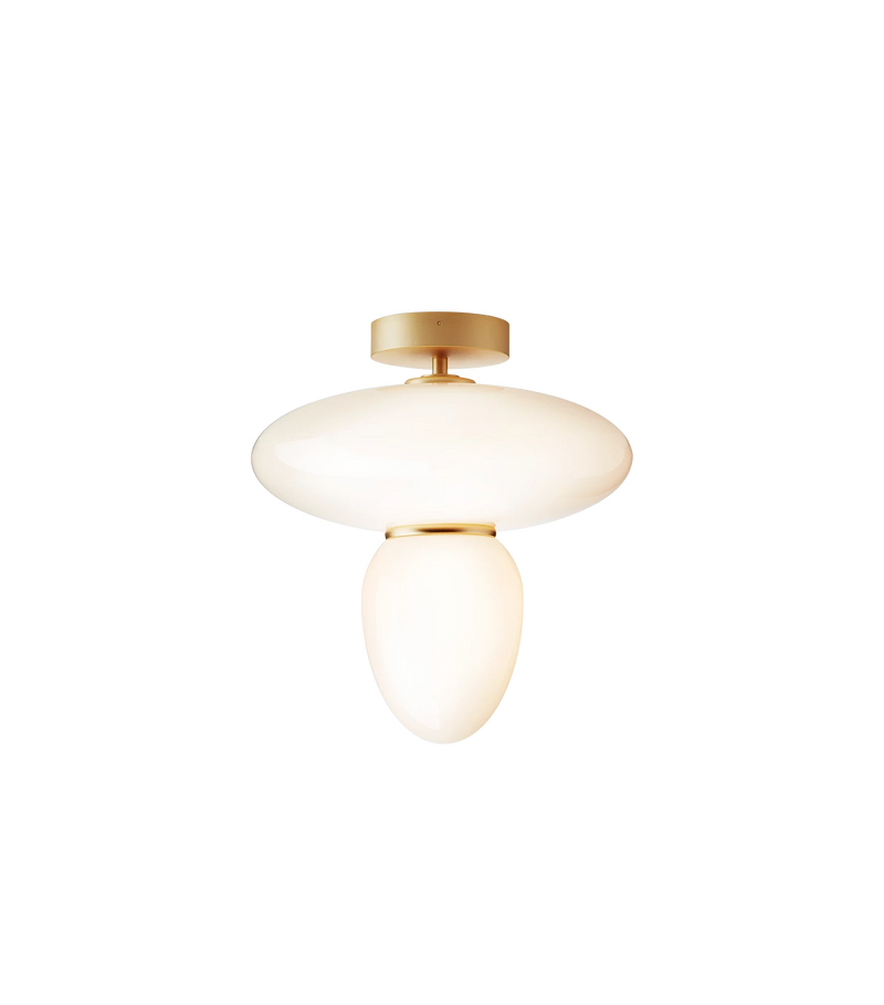 Rizzatto 42 - Satin Brass/Opal