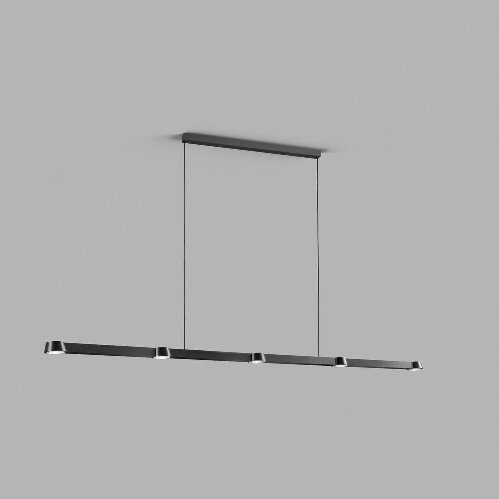 Optic Linear S2000 Pendel Carbon Sort - Light-Point