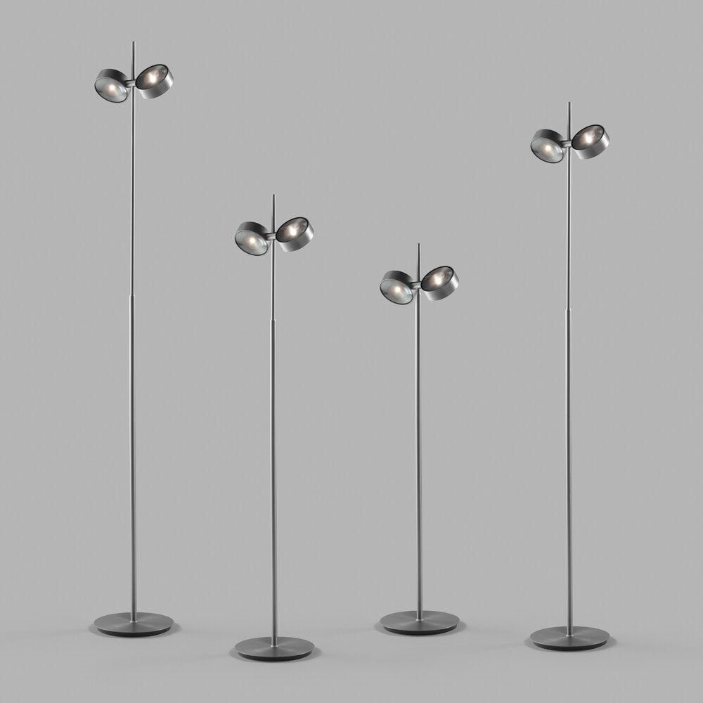 Orbit Floor Gulvlampe Titanium