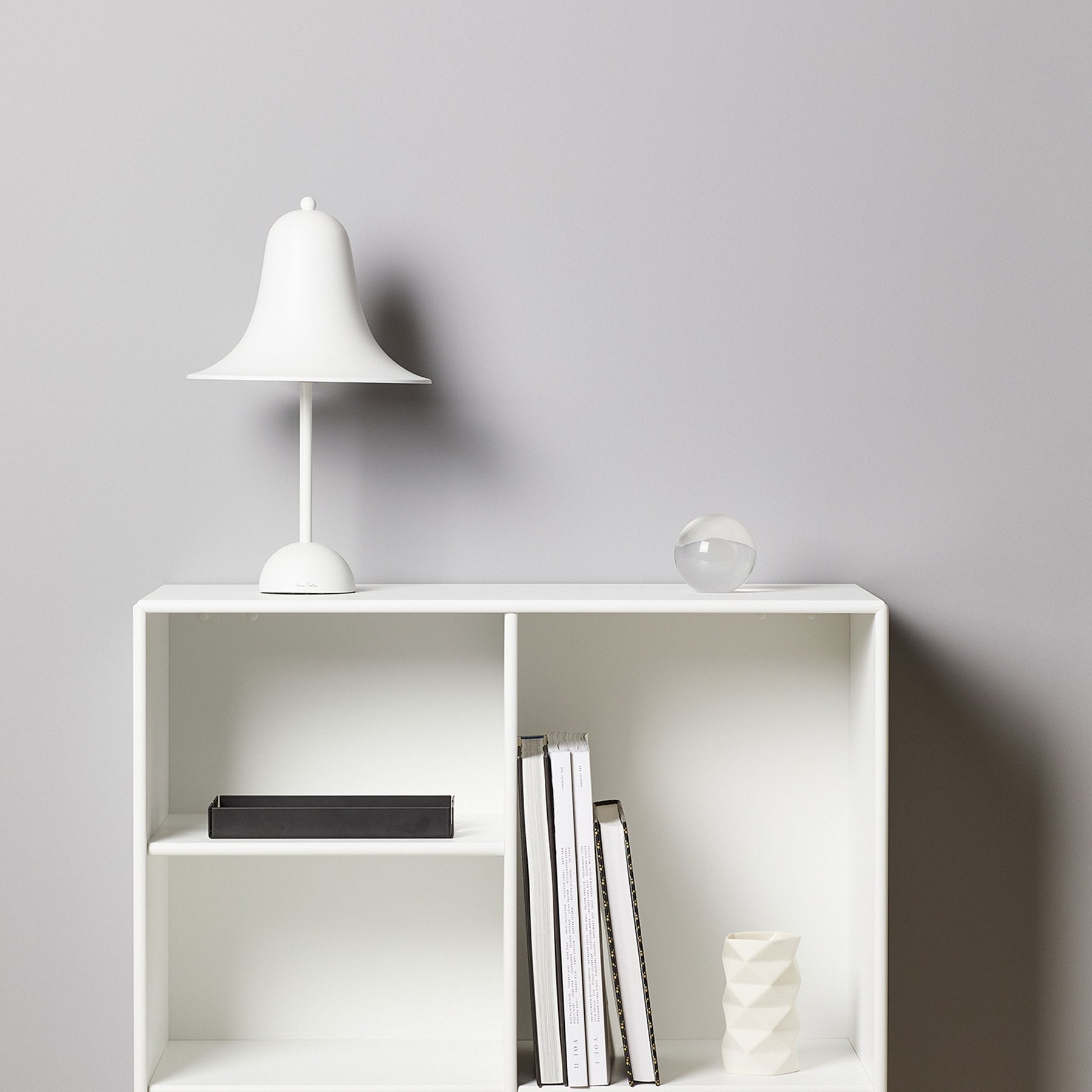 Pantop bordlampe Ø23 Mat Hvid