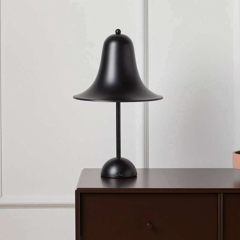 Pantop bordlampe Ø23 Mat Sort