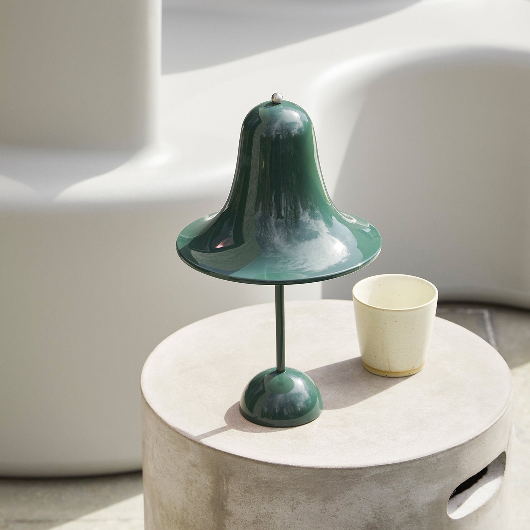 Pantop Portable Bordlampe Mørk grøn