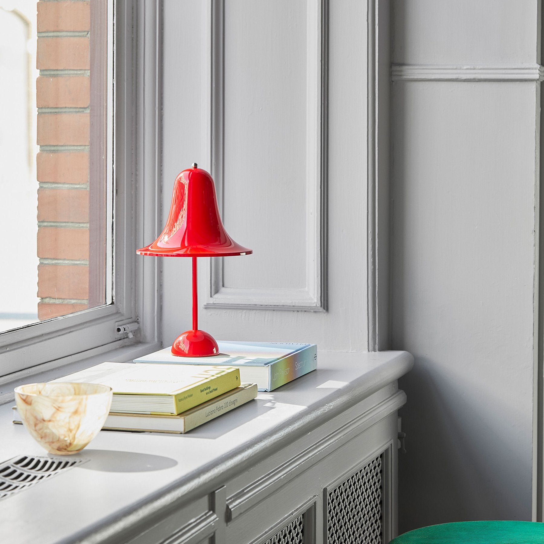 Pantop Portable Bordlampe Rød