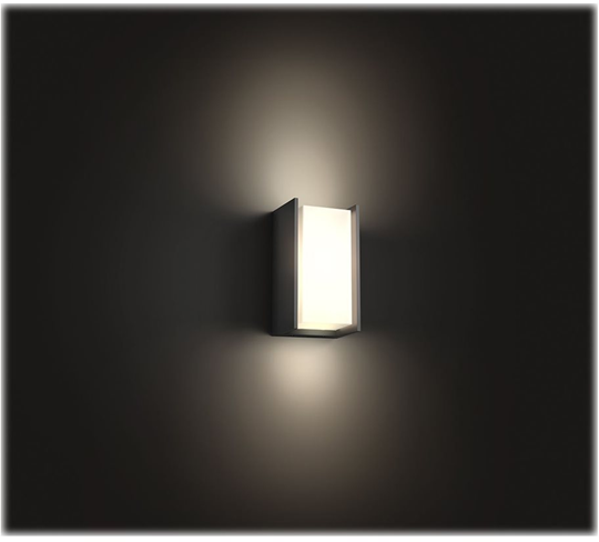 Philips Hue Turaco Væglampe Antrasit 9.5W 806lm E27
