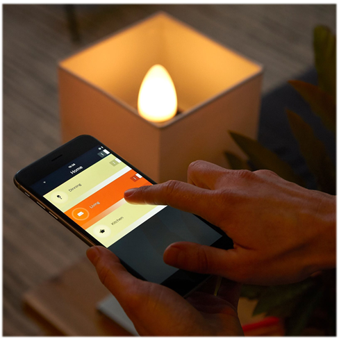 Philips Hue Kerte 4W E14 470lm v.4000K WA 1pak BT