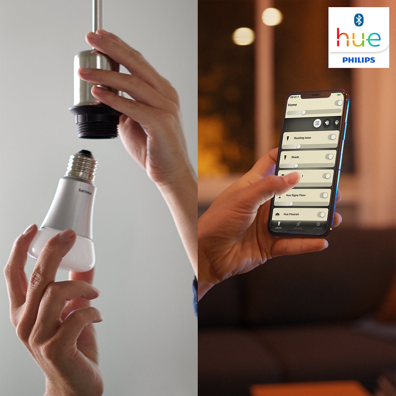 Philips Hue Standard 13W 1521lm v.4000K E27 WA 1pak BT