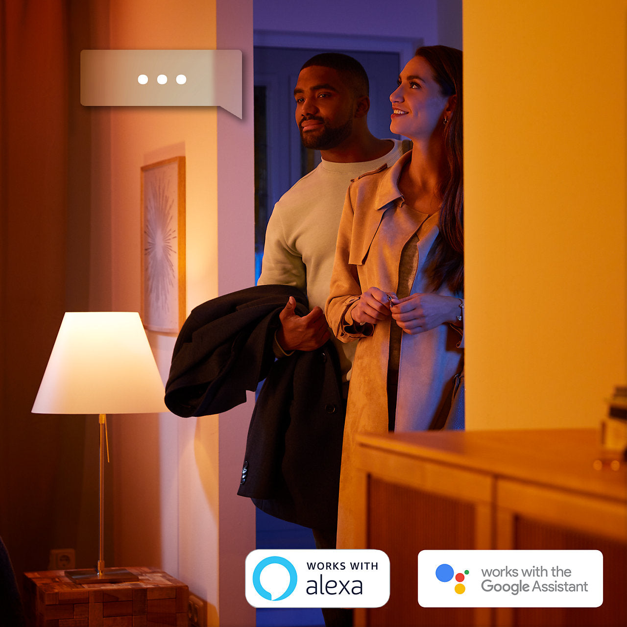 Philips Hue Standard A60 9W 1055lm v.4000K E27 WCA 2pak BT