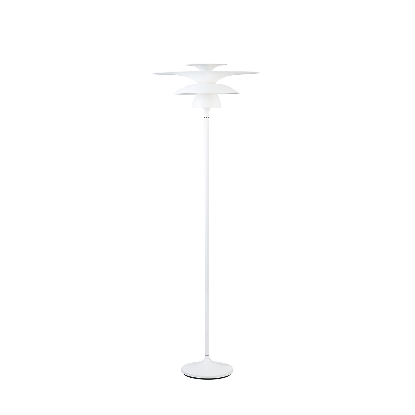 Picasso Gulvlampe Mat hvid Ø50 H1490 G9 LED - Belid