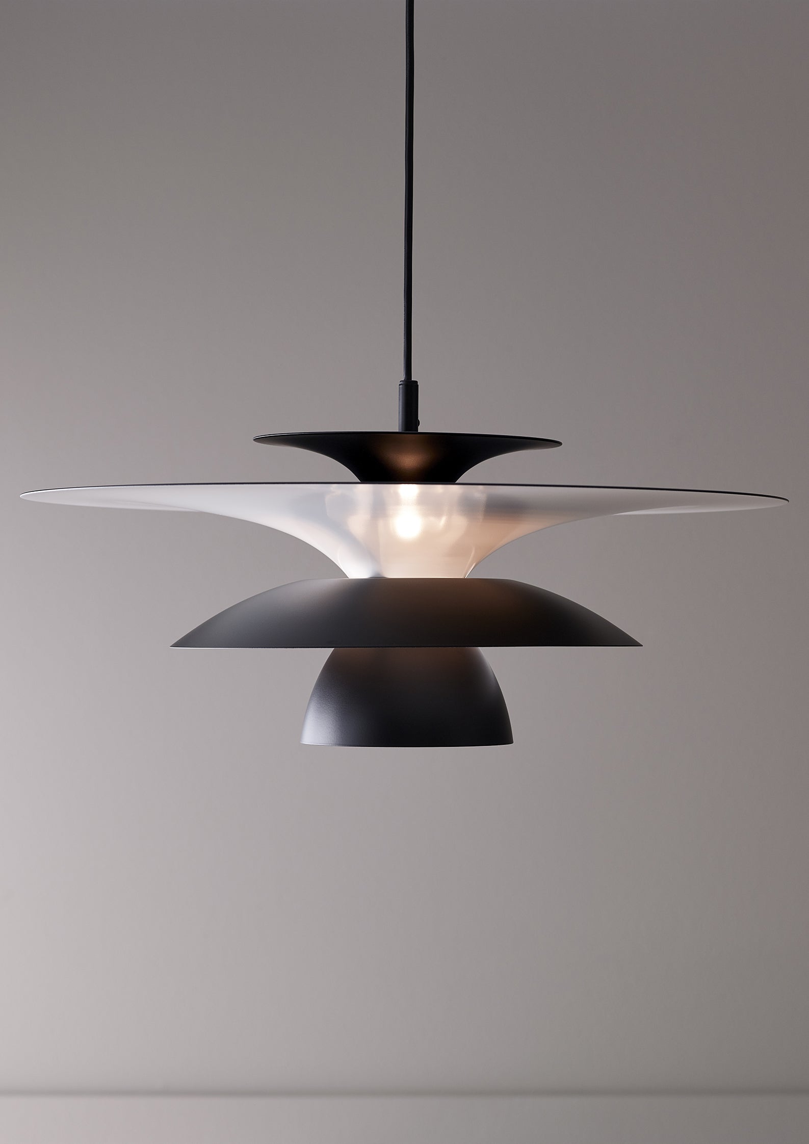 Picasso Pendel Mat sort Ø38 G9 LED