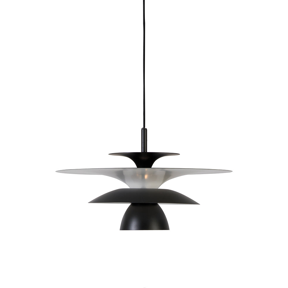 Picasso Pendel Mat sort Ø38 G9 LED - Belid