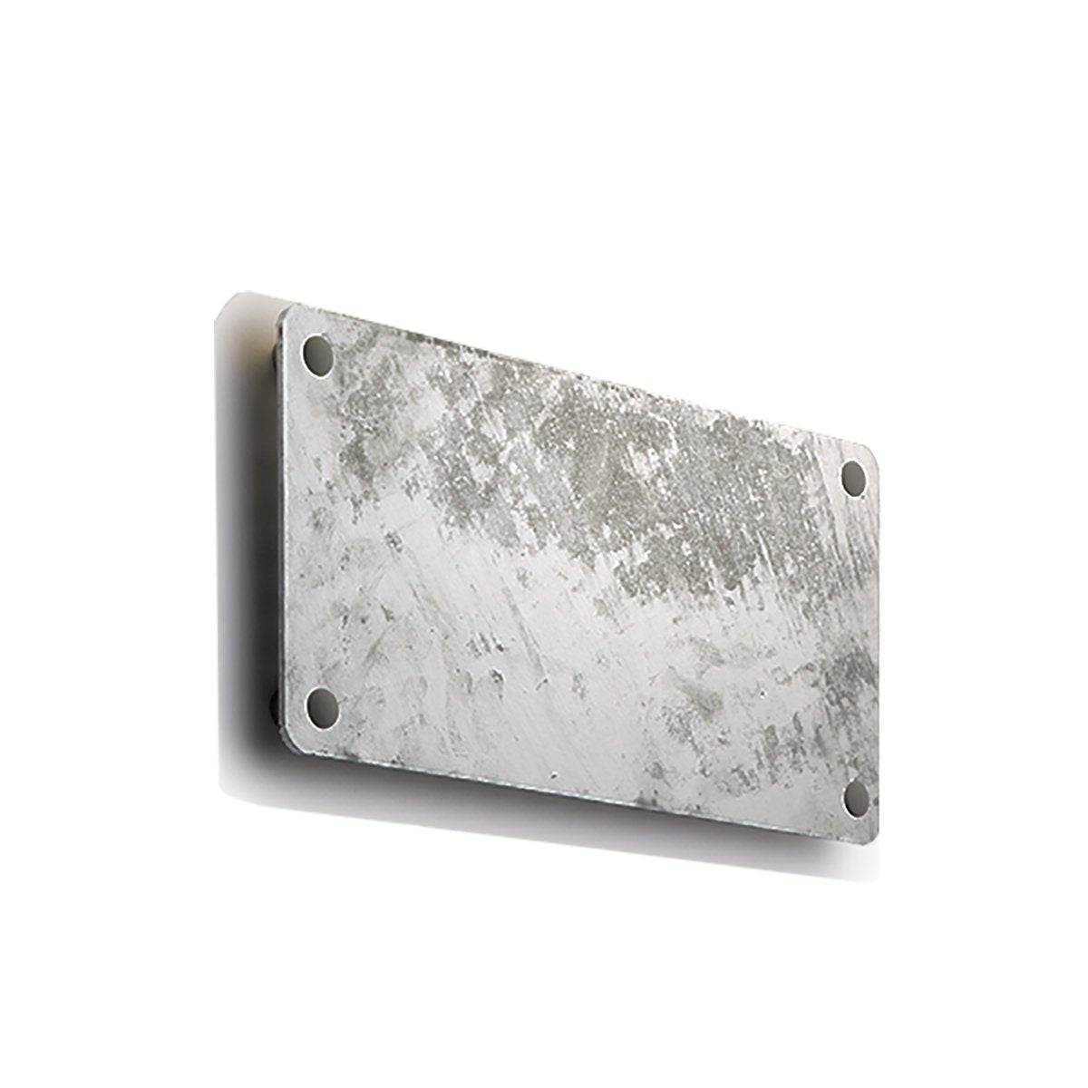 Rørhat Nameplate Galvaniseret Stål - Navneplade