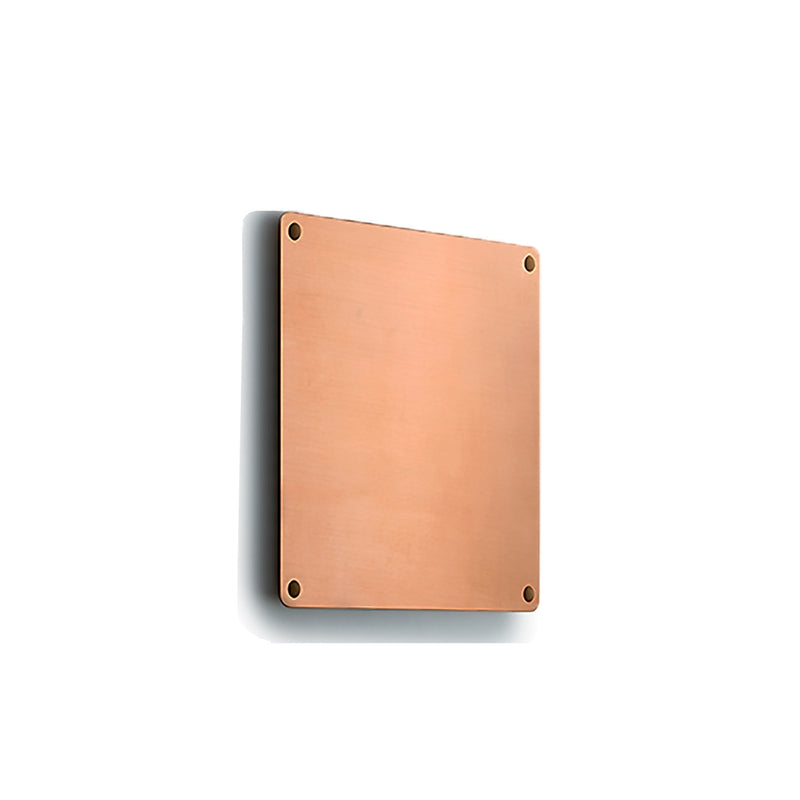 Rørhat Nameplate XL Kobber - Navneplade
