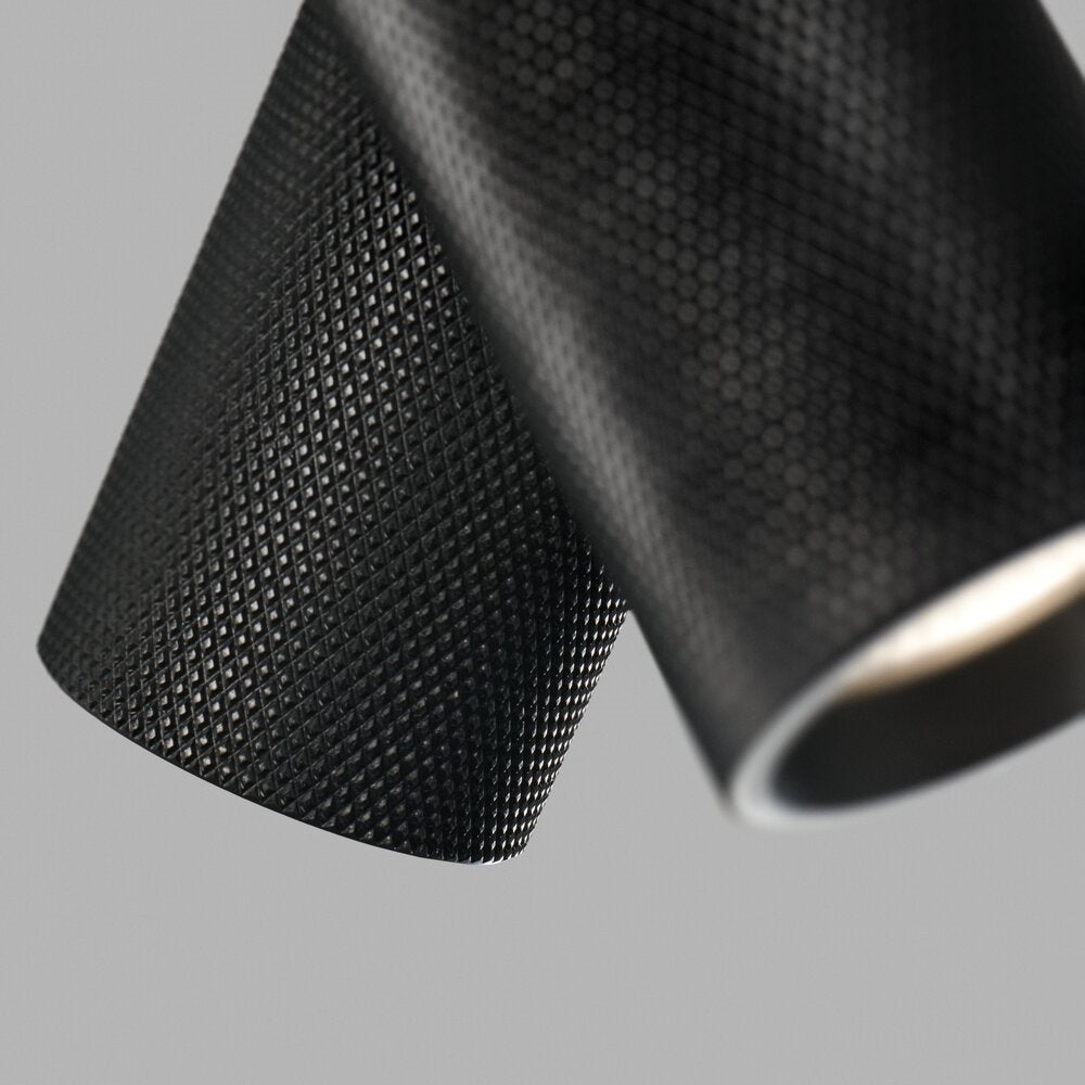 Raw 2 Spotlampe 3000K Carbon Sort