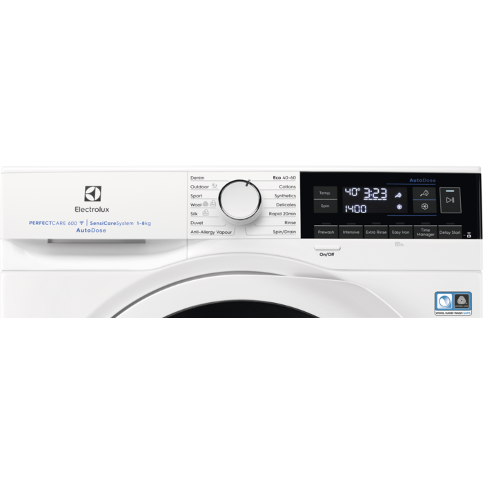 Electrolux EW6F6448Q4 - Frontbetjent Vaskemaskine m. Autodose