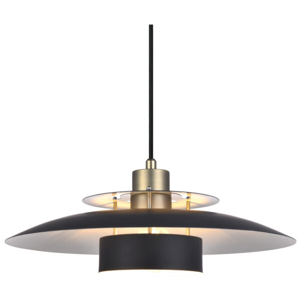 SØRUP Pendel Ø40 Sort, Antique - Halo Design