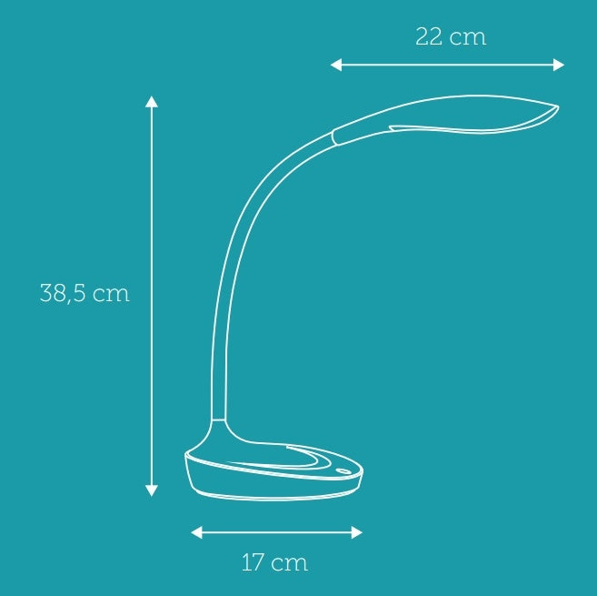 Samba Bordlampe Hvid - Nielsen Light
