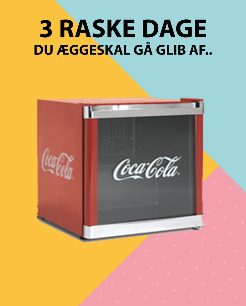 Scandomestic Coca Cola Cool Cube - Køleskab