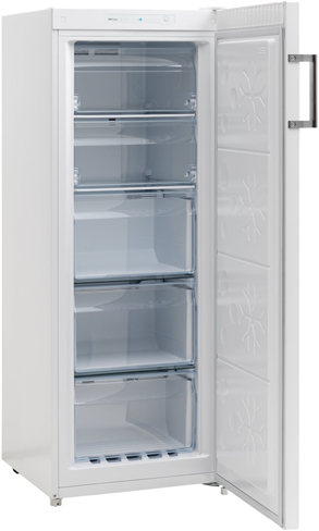 Scandomestic SFS 209 W -  Fritstående Fryseskab