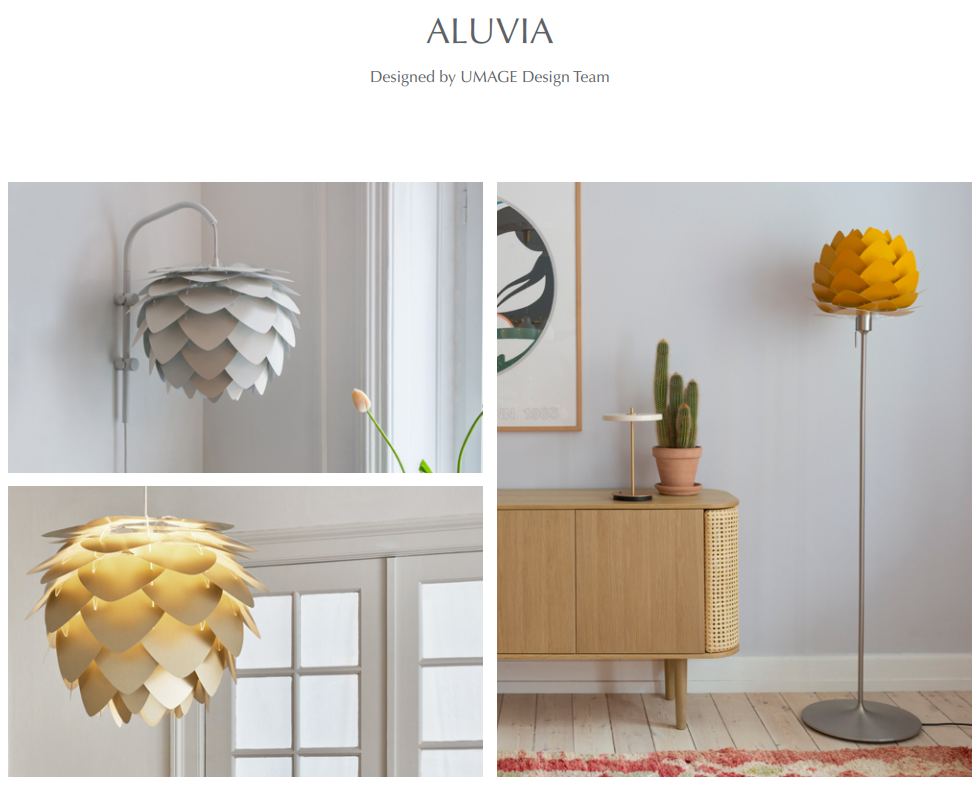 UMAGE - Aluvia Medium Ø59 Lampeskærm, Børstet Bronze