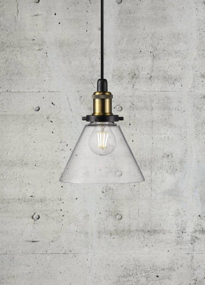 Nordlux - Disa E27 Pendel, Klar Glas
