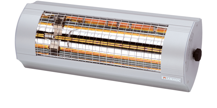 Solamagic ECO+PRO 2000-varmelampe uden afbryder - Titan