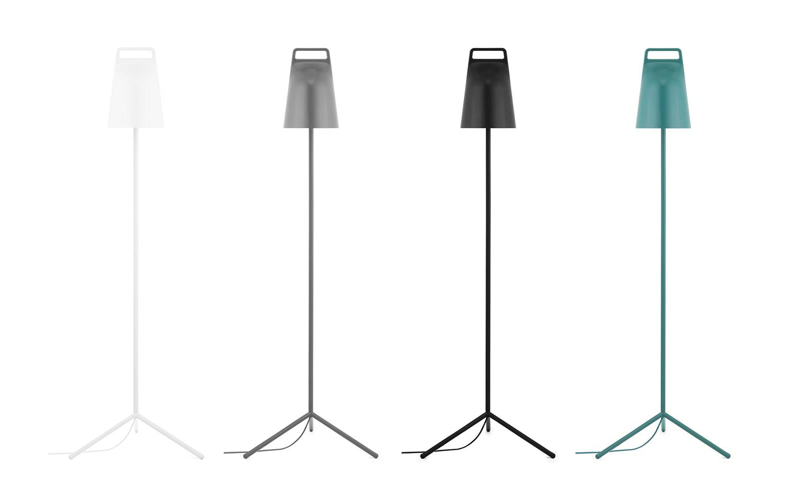 Stage Gulvlampe EU, Sort
