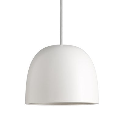 Super 215 Pendel opal glas - Hvid Ledning