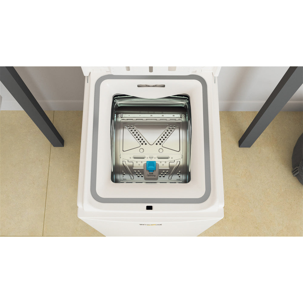 Whirlpool TDLR 7222BS NX/N - Topbetjent Vaskemaskine